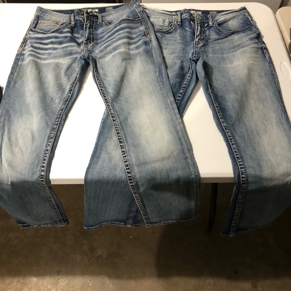 Men’s Buckle Jake straight leg jeans